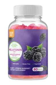 MELATONIN WITH ASHWAGANDHA & BOTANICALS SUGAR-FREE